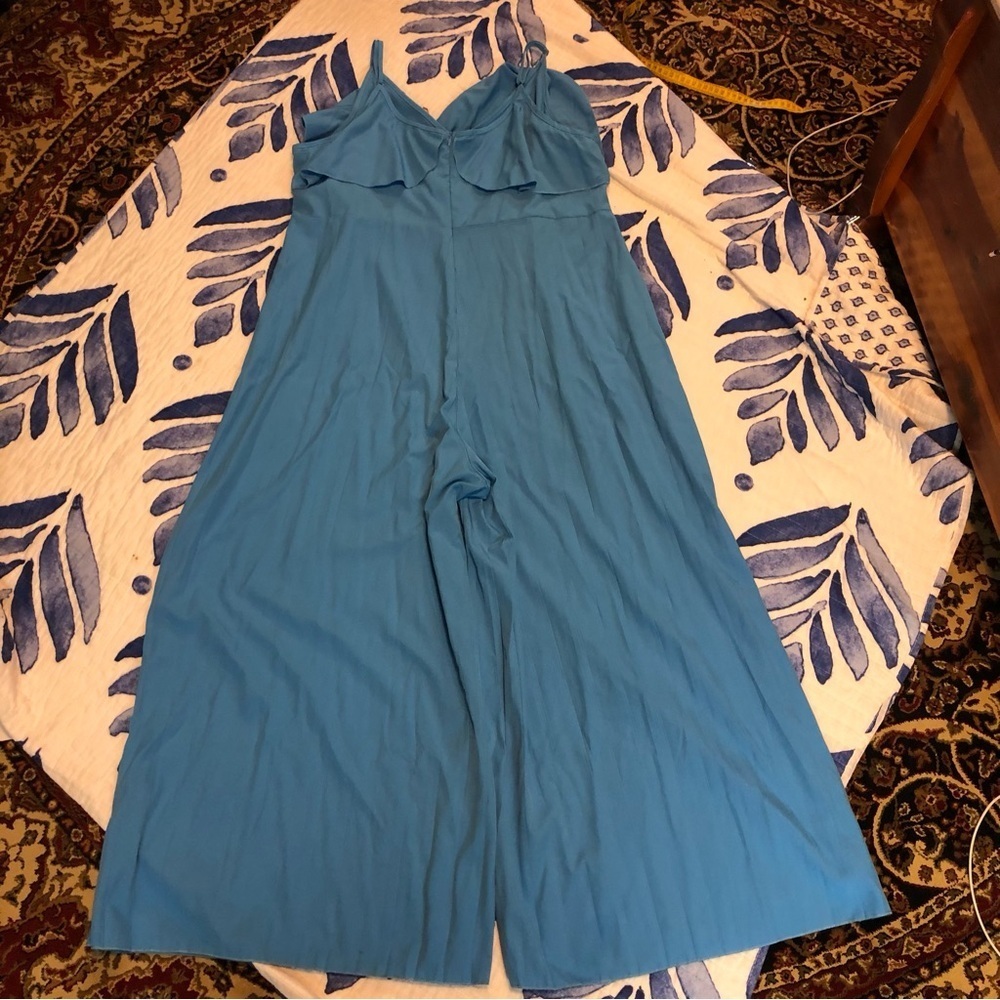 Blue Sleeveless Jumpsuit 20